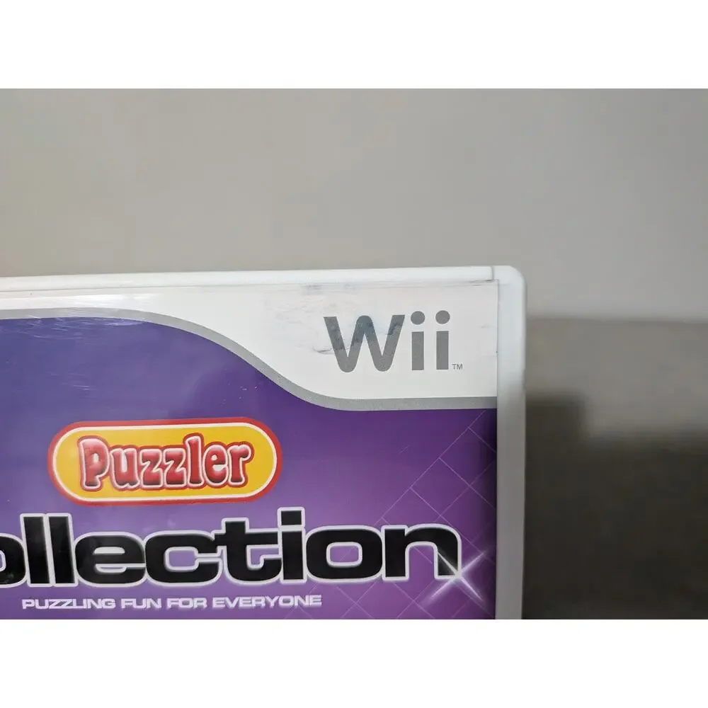 Nintendo Wii Puzzler Collection Game - Crosswords, Sudoku, Word Search